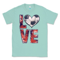 Seafoam soccer love Classic Tee - JahusDesignShop