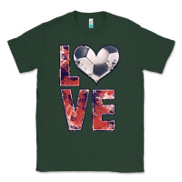 Sports Green soccer love Classic Tee - JahusDesignShop