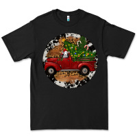 Black Farm Truck Christmas Premium Tee - RanaPortraitStore