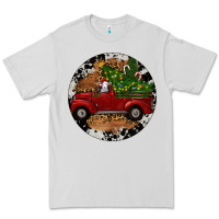 Dove Grey Farm Truck Christmas Premium Tee - RanaPortraitStore