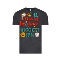 Vintage Black i'll always be your biggest fan baseball Vintage Tee - BundleAndBundleShop