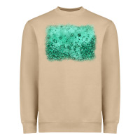 Mushroom green glitter background Heavyweight Sweatshirt - JahusDesignShop