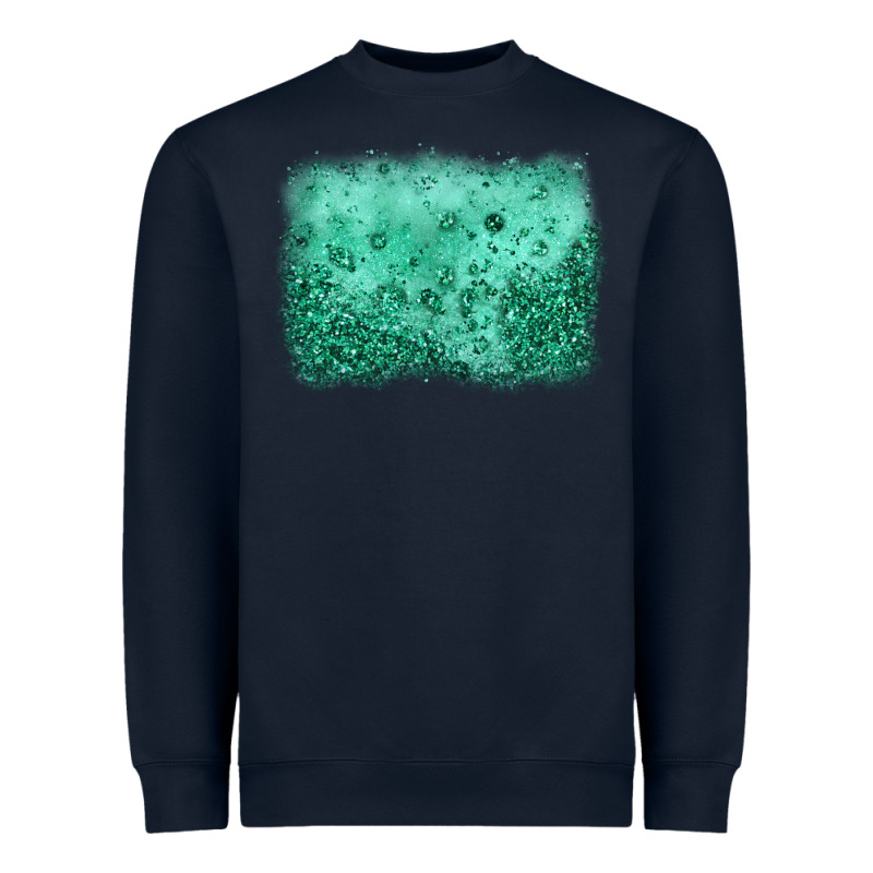 Green Glitter Background Heavyweight Sweatshirt by JahusDesignShop | Teevron