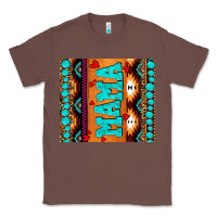 Chestnut aztec leopard glitter Classic Tee - AdoDesignShop