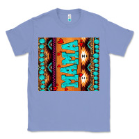 Colony Blue aztec leopard glitter Classic Tee - AdoDesignShop