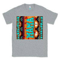 Heather Grey aztec leopard glitter Classic Tee - AdoDesignShop