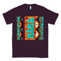 Plum aztec leopard glitter Classic Tee - AdoDesignShop