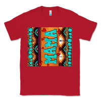 Red aztec leopard glitter Classic Tee - AdoDesignShop
