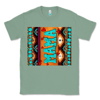 Sage aztec leopard glitter Classic Tee - AdoDesignShop