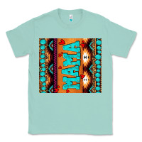 Seafoam aztec leopard glitter Classic Tee - AdoDesignShop