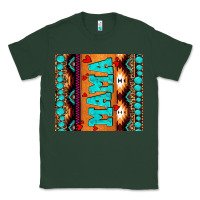 Sports Green aztec leopard glitter Classic Tee - AdoDesignShop