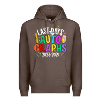 Coffee last days auto graphs Premium Hoodie - JahusDesignShop