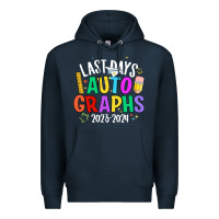 Navy last days auto graphs Premium Hoodie - JahusDesignShop