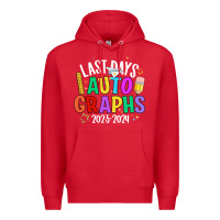 Red last days auto graphs Premium Hoodie - JahusDesignShop