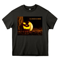 Asphalt Halloween Is Coming Heavy Core Tee - Unal Design