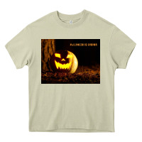 Mossy Halloween Is Coming Heavy Core Tee - Unal Design