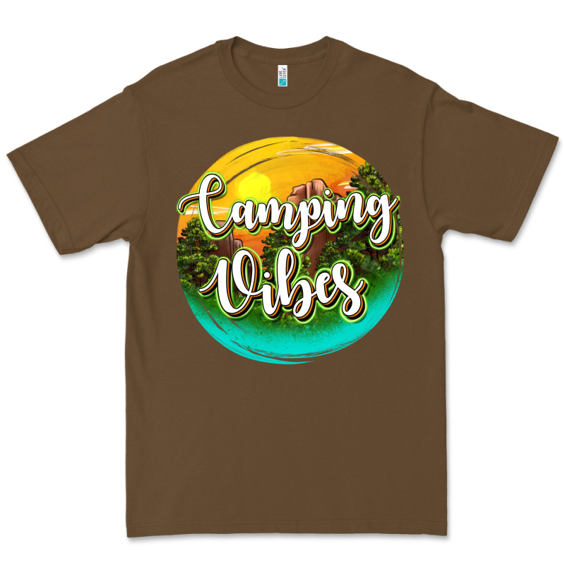 Camping Vibes Premium Tee by texasbilliewilder | Teevron