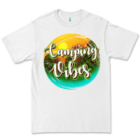 White camping vibes Premium Tee - texasbilliewilder