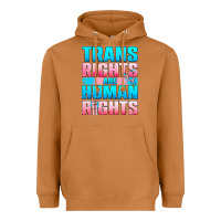 Meerkat Trans Rights Are Human Rights Heavyweight Hoodie - BundleAndBundleShop