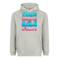 Moon Dust Trans Rights Are Human Rights Heavyweight Hoodie - BundleAndBundleShop
