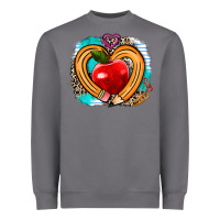 Storm teacher heart pen Heavyweight Sweatshirt - AdoDesignShop