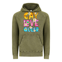 Vintage Olive gay love queer Vintage Hoodie - HRA Design Shop
