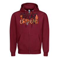 Burgundy my favorite players call me grandma Zipper Hoodie - MaliasSmallBusiness