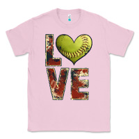 Bubblegum Pink softball love Classic Tee - JahusDesignShop