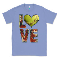 Colony Blue softball love Classic Tee - JahusDesignShop