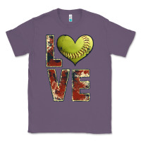 Lavender softball love Classic Tee - JahusDesignShop