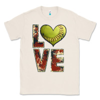 Natural softball love Classic Tee - JahusDesignShop