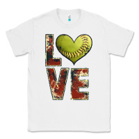 White softball love Classic Tee - JahusDesignShop