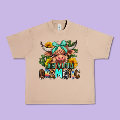 Just A Little Dramatic Urban Heavy Tee Designed By Adodesignshop