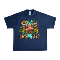 Navy just a little dramatic Urban Heavy Tee - AdoDesignShop