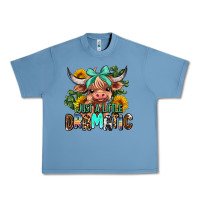 Pebble Blue just a little dramatic Urban Heavy Tee - AdoDesignShop