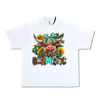 White just a little dramatic Urban Heavy Tee - AdoDesignShop