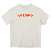 Cream halloween Heavy Core Tee - Unal Design