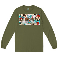 Army Green best mom ever license plate Long Sleeve Tee - Artiststas