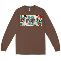 Chestnut best mom ever license plate Long Sleeve Tee - Artiststas