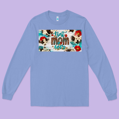 Best Mom Ever License Plate Long Sleeve Tee Designed By Artiststas