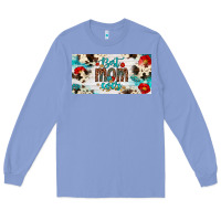 Colony Blue best mom ever license plate Long Sleeve Tee - Artiststas