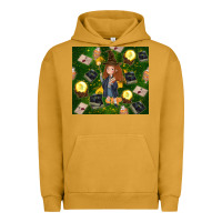 Pigment Peanut Butter wizard girl with magic Urban Hoodie - TumblerDesignByShophia