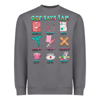 Storm nurse god says i am  nurse elements Heavyweight Sweatshirt - AdoDesignShop