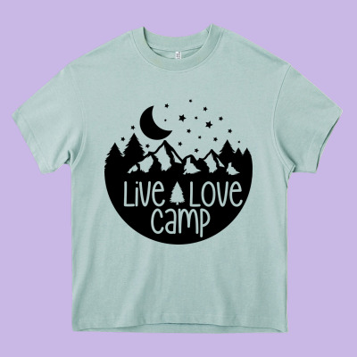 Heavy Core Tee Live Love Camp