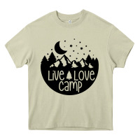 Mossy Live Love Camp Heavy Core Tee - Unal Design