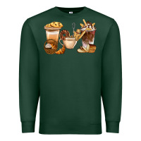 Sports Green Bakery Coffee Cups With Cookie Bbs Premium Sweatshirt - BundleAndBundleShop