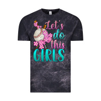Cloud Black let's do this girls baseball Vintage Tee - BundleAndBundleShop