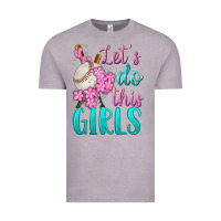 Vintage Zinc let's do this girls baseball Vintage Tee - BundleAndBundleShop