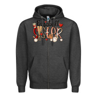 Charcoal Heather baseball sister Zipper Hoodie - MaliasSmallBusiness