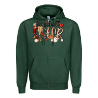 Sports Green baseball sister Zipper Hoodie - MaliasSmallBusiness